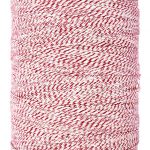 Hilo choricero bicolor rojo/blanco