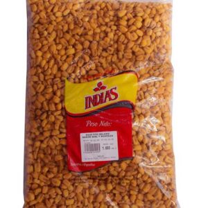 Maíz frito salado sabor miel y mostaza