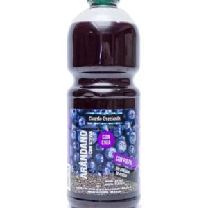 Jugo de arandanos c/stevia y chia x 1,5L