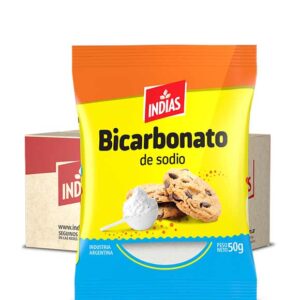 Bicarbonato de sodio 25 x 50g.