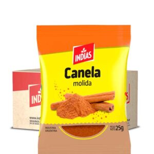Canela molida 10 x 25g.