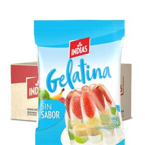 Gelatina sin sabor 25 x 30g.