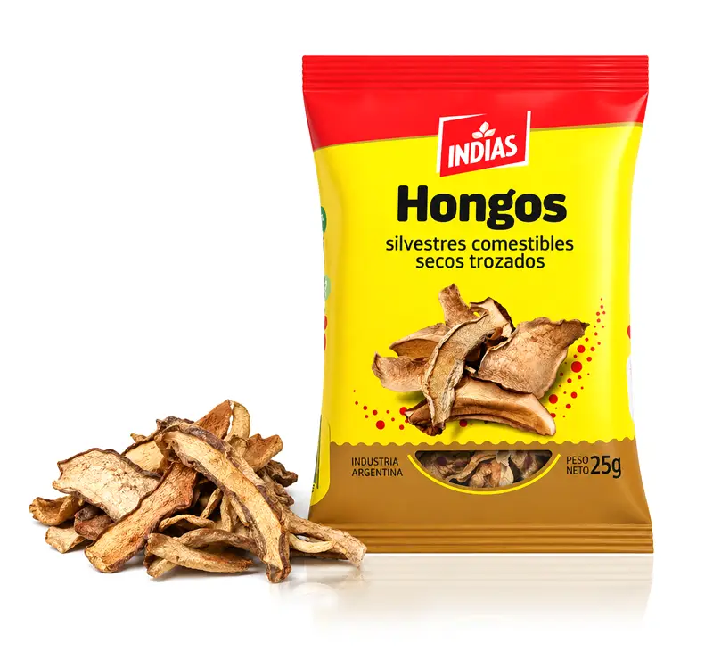 Hongos secos Indias