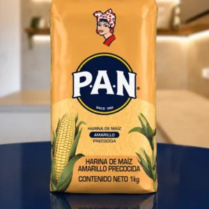 HARINA DE MAIZ AMARILLA PARA AREPAS x 1 kg. PAN