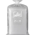 Bolsas cristal 25x35 65 micrones