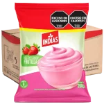 Postre frutilla 12 x 200g.