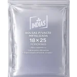 Bolsas p/vacio metalizada 18 x 25 70 micrones