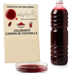 Colorante rojo natural carmin
