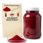 Colorante rojo punzo